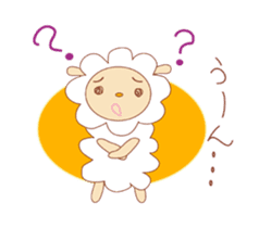 Lovely sheep sticker #397153