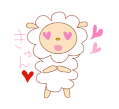 Lovely sheep sticker #397157