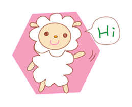 Lovely sheep sticker #397160