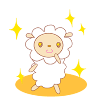 Lovely sheep sticker #397162