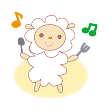Lovely sheep sticker #397165