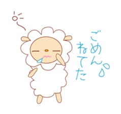 Lovely sheep sticker #397171