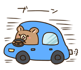 Droll bear sticker #397276