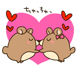 Droll bear sticker #397278