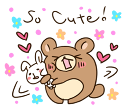 Droll bear sticker #397283