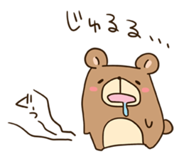 Droll bear sticker #397286