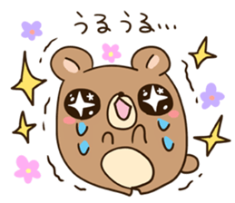 Droll bear sticker #397287