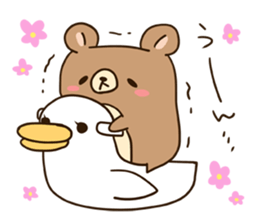 Droll bear sticker #397297