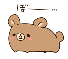 Droll bear sticker #397299