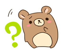 Droll bear sticker #397300