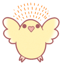 Cute bird sticker #397466