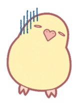 Cute bird sticker #397473