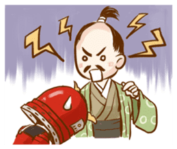 feudal warlord,SAMURAI sticker #397581