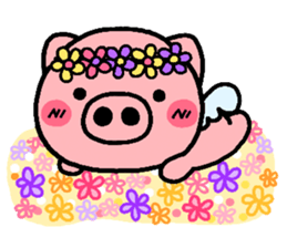 pig heart sticker #398347