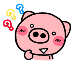 pig heart sticker #398352