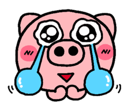 pig heart sticker #398364