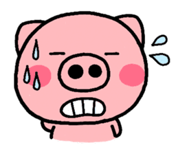 pig heart sticker #398366