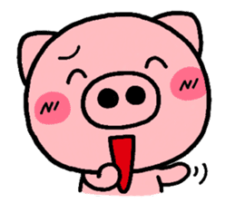 pig heart sticker #398373