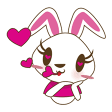 PuPu, the cheerful and sweet bunny sticker #399186