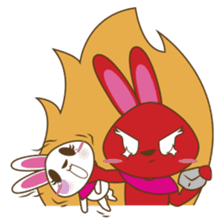 PuPu, the cheerful and sweet bunny sticker #399195