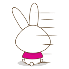 PuPu, the cheerful and sweet bunny sticker #399196