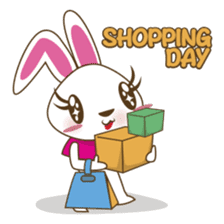 PuPu, the cheerful and sweet bunny sticker #399198