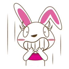 PuPu, the cheerful and sweet bunny sticker #399200