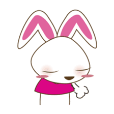 PuPu, the cheerful and sweet bunny sticker #399203