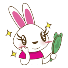 PuPu, the cheerful and sweet bunny sticker #399204