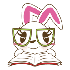 PuPu, the cheerful and sweet bunny sticker #399206