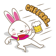 PuPu, the cheerful and sweet bunny sticker #399209