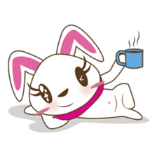 PuPu, the cheerful and sweet bunny sticker #399210