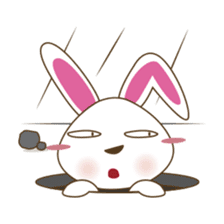 PuPu, the cheerful and sweet bunny sticker #399213