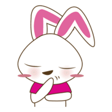 PuPu, the cheerful and sweet bunny sticker #399217