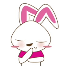 PuPu, the cheerful and sweet bunny sticker #399217