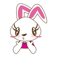 PuPu, the cheerful and sweet bunny sticker #399221