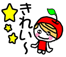 Ringo-chan good praise sticker #399244