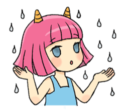Oni Yomeko-san sticker #399458