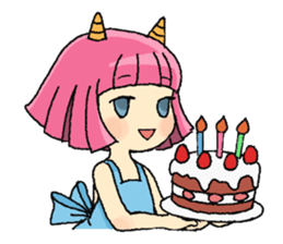 Oni Yomeko-san sticker #399463