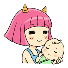 Oni Yomeko-san sticker #399464