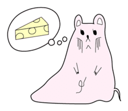 Sticker of cute mouse(Vol.1) sticker #399555