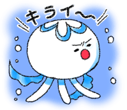 Pretty jellyfish sticker #399661