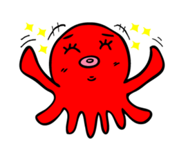 Cute Girl octopus,taako sticker #399666