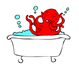 Cute Girl octopus,taako sticker #399669