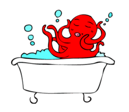 Cute Girl octopus,taako sticker #399669