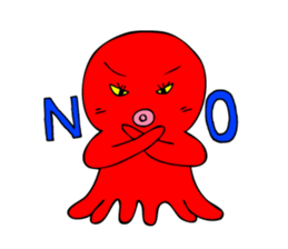Cute Girl octopus,taako sticker #399674