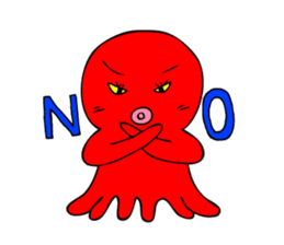 Cute Girl octopus,taako sticker #399674