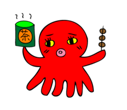 Cute Girl octopus,taako sticker #399678