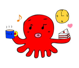 Cute Girl octopus,taako sticker #399680