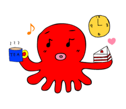 Cute Girl octopus,taako sticker #399680